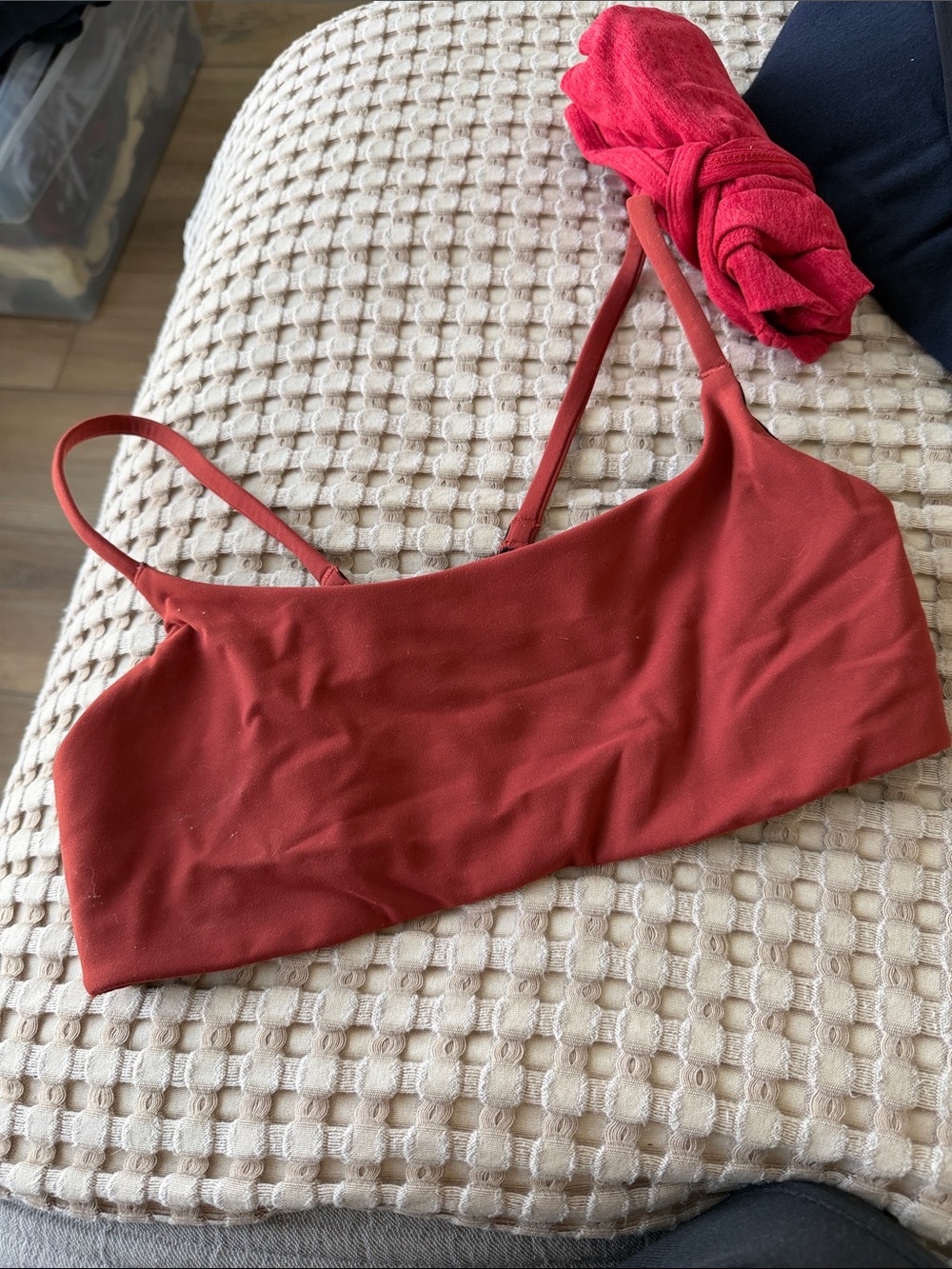 Lululemon Rust colored bra
